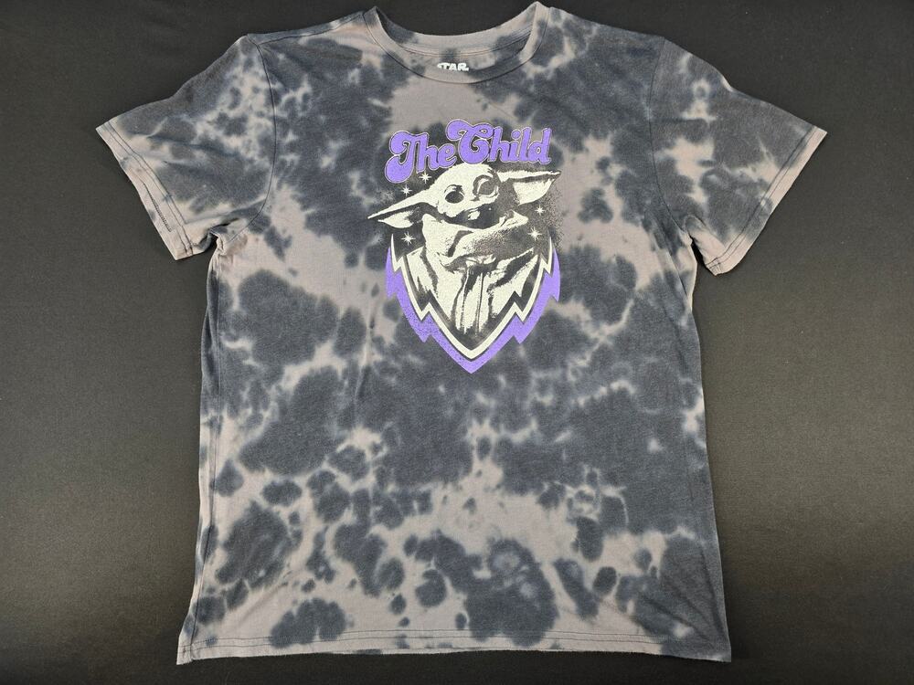 Star Wars The Child Grogu T Shirt Mens 2XL Tie Dye Graphic Mandalorian Disney